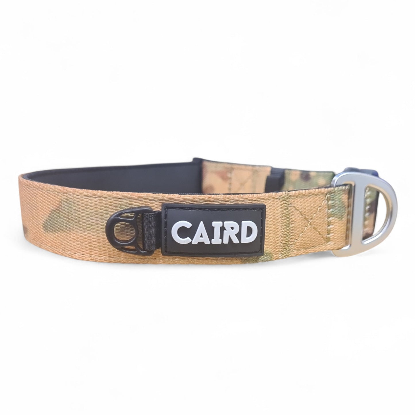 CAIRD Journey Light Dog Collar Nylon Padded Neoprene (Camo)