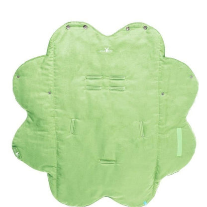 Wallaboo Baby Blanket Nore Faux Suede Warm Soft Shearling Inner 0-12 Months Lime Green