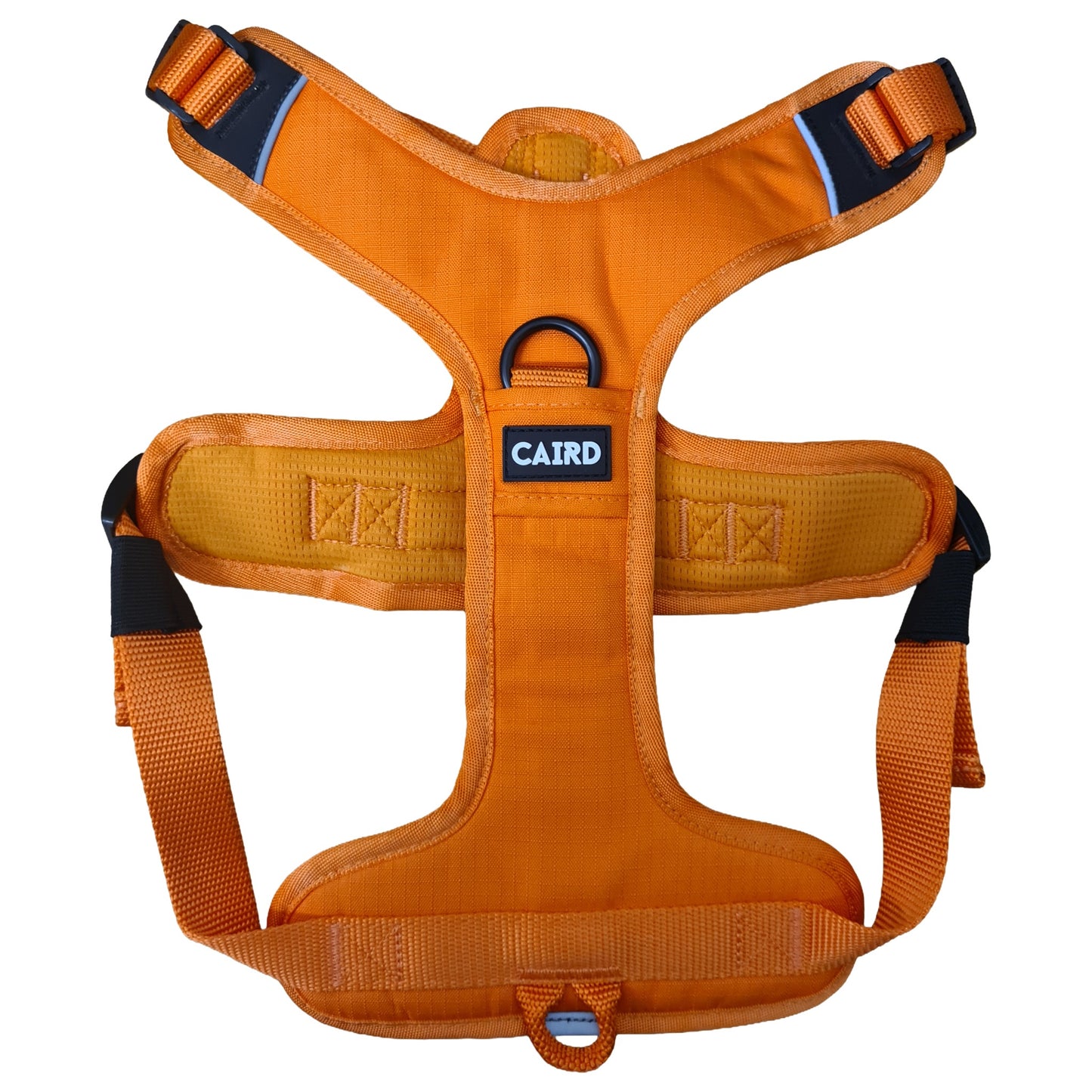 CAIRD Advance Dog Harness Ergonomic Y-Shape No Pull Reflective with Handle Orange