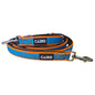 CAIRD Double Ended Dog Training Lead 2m Adjustable Multi-Point Control (Orange & Blue)