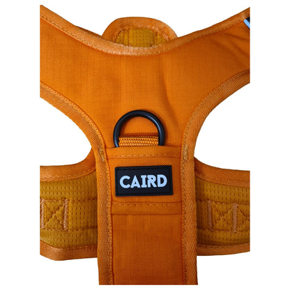 CAIRD Advance Dog Harness Ergonomic Y-Shape No Pull Reflective with Handle Orange