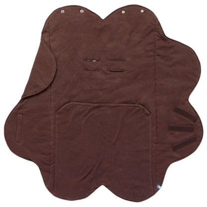 Wallaboo Baby Blanket Fleur Insert 100% Cotton Newborn to 12 months 85 x 85 cm (Brown)