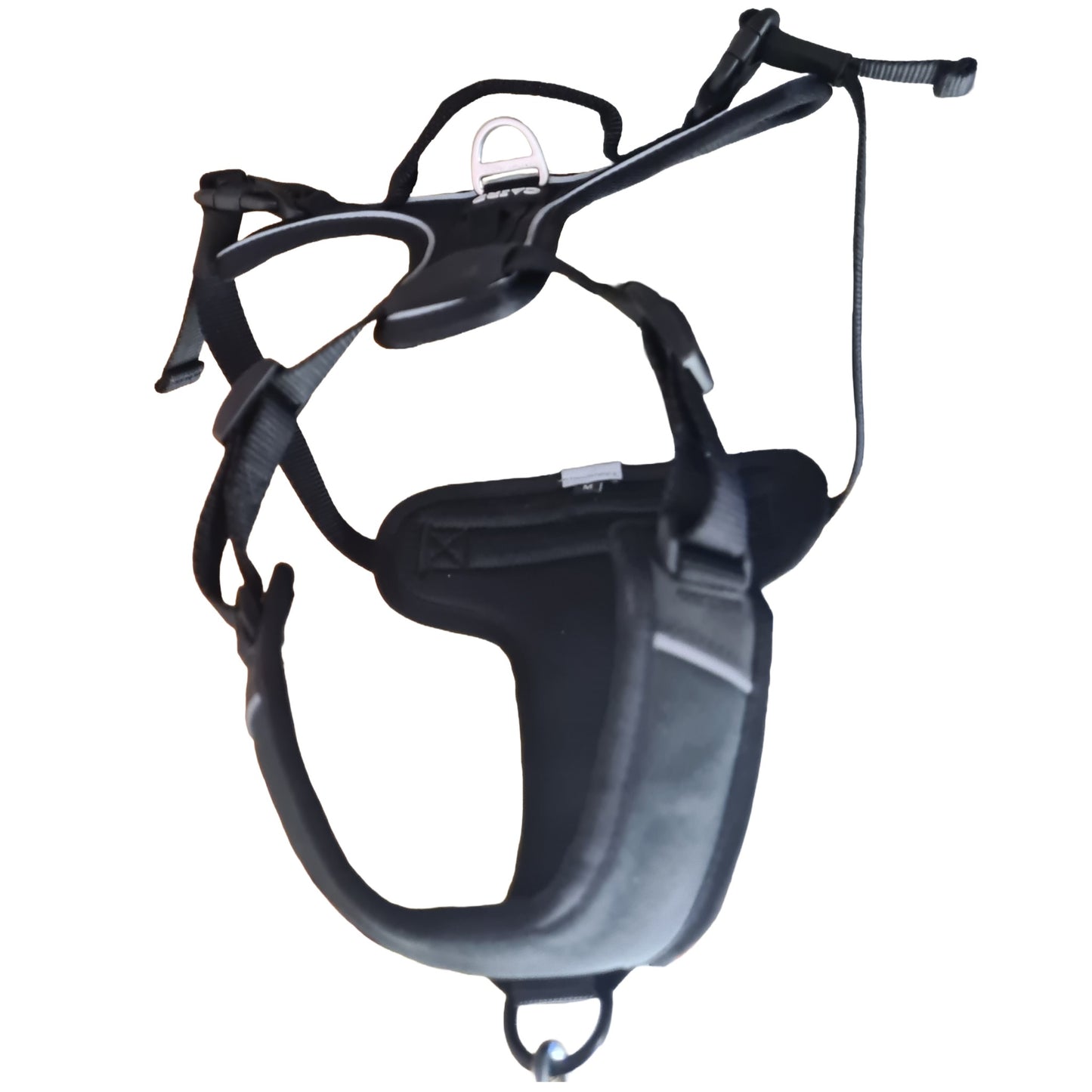 CAIRD Advance Dog Harness Ergonomic Y-Shape No Pull Reflective with Handle Black