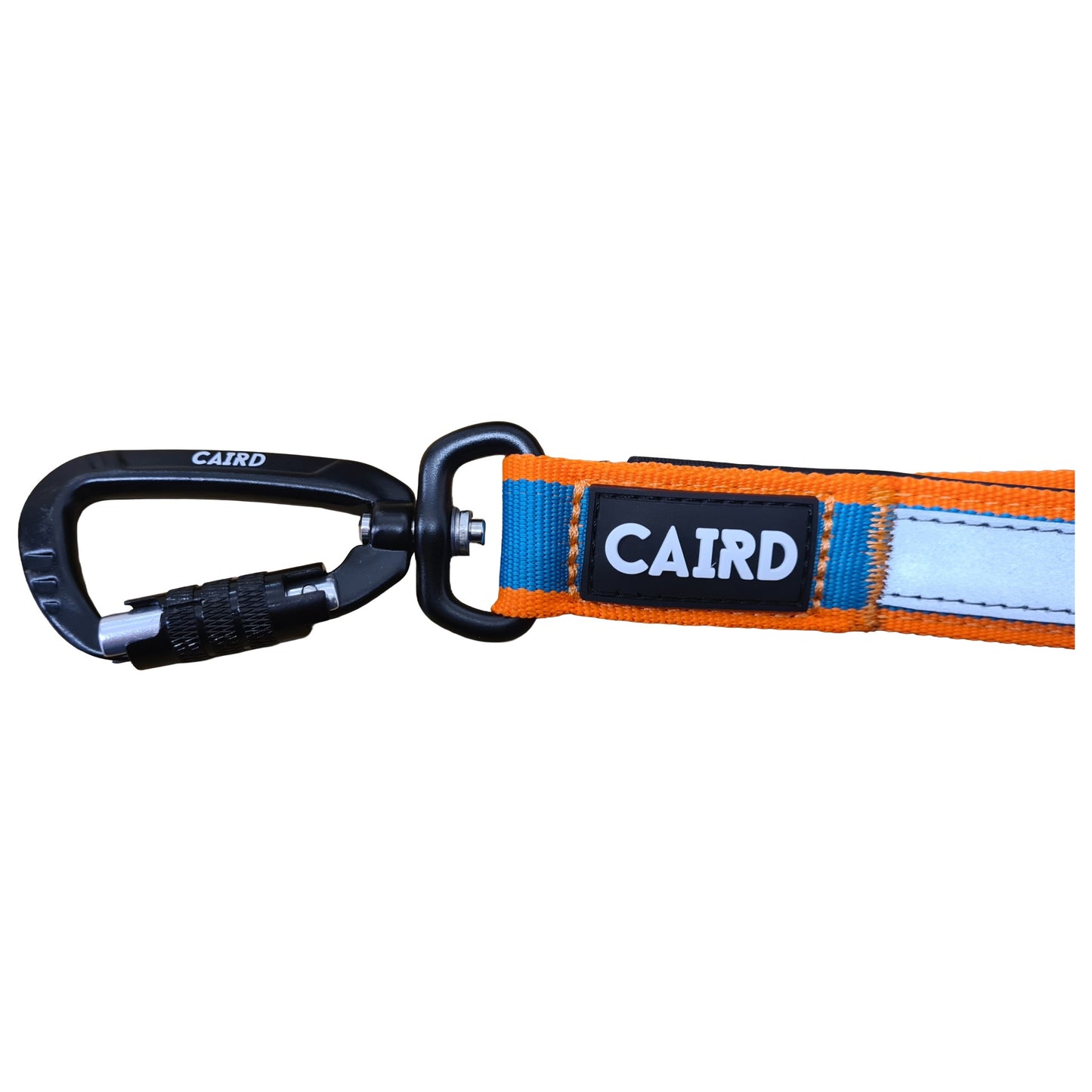 CAIRD Bungee Hands Free Dog Lead Adjustable Waist Belt Aluminium Locking Carabiner