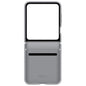 SAMSUNG Galaxy Z Flip6 Case Faux Leather Kindsuit Case for Galaxy Z Flip6 Grey