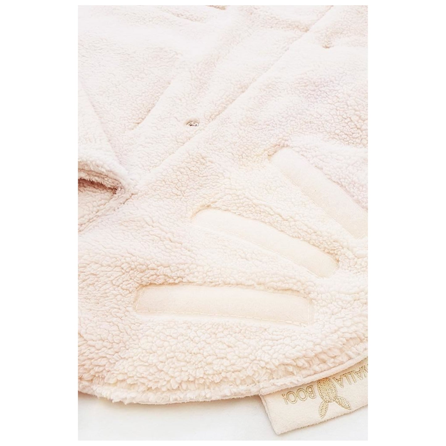 Wallaboo Baby Blanket Nore Faux Suede Warm Soft Shearling Inner 0-12 Months Lime Green