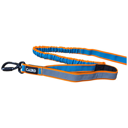 CAIRD Bungee Hands Free Dog Lead Adjustable Waist Belt Aluminium Locking Carabiner