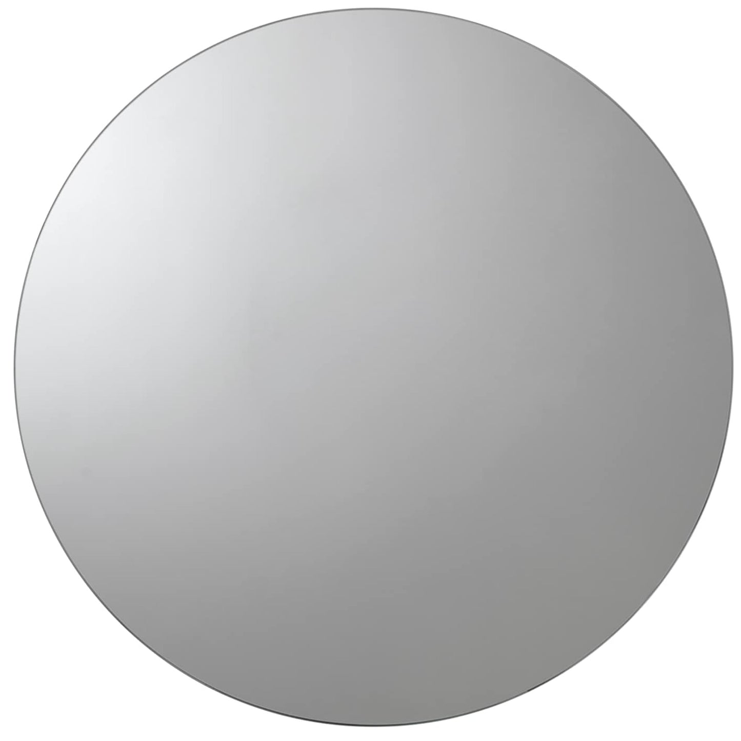 Croydex Round Bathroom Mirror Cabinet Stainless Steel Fully Assembled Cabinet