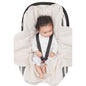 Wallaboo Baby Blanket Nore Faux Suede Warm Soft Shearling Inner 0-12 Months Lime Green
