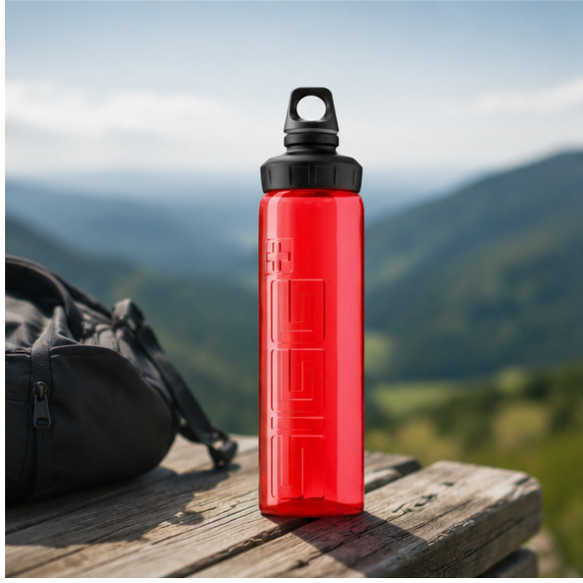 Sigg Viva Red 0.75L Polypropylene Drinking Bottle - 8469.3