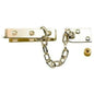 Yale Door Chain Polished Brass Finish Standard Security Suitable for Wooden Door