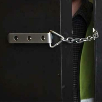 Yale Door Chain Polished Brass Finish Standard Security Suitable for Wooden Door
