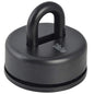 Yale Steel Padlock Anchor with Concealed Fixing 60mm Black Suitable for Outdoor