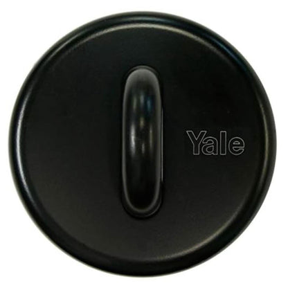 Yale Steel Padlock Anchor with Concealed Fixing 60mm Black Suitable for Outdoor