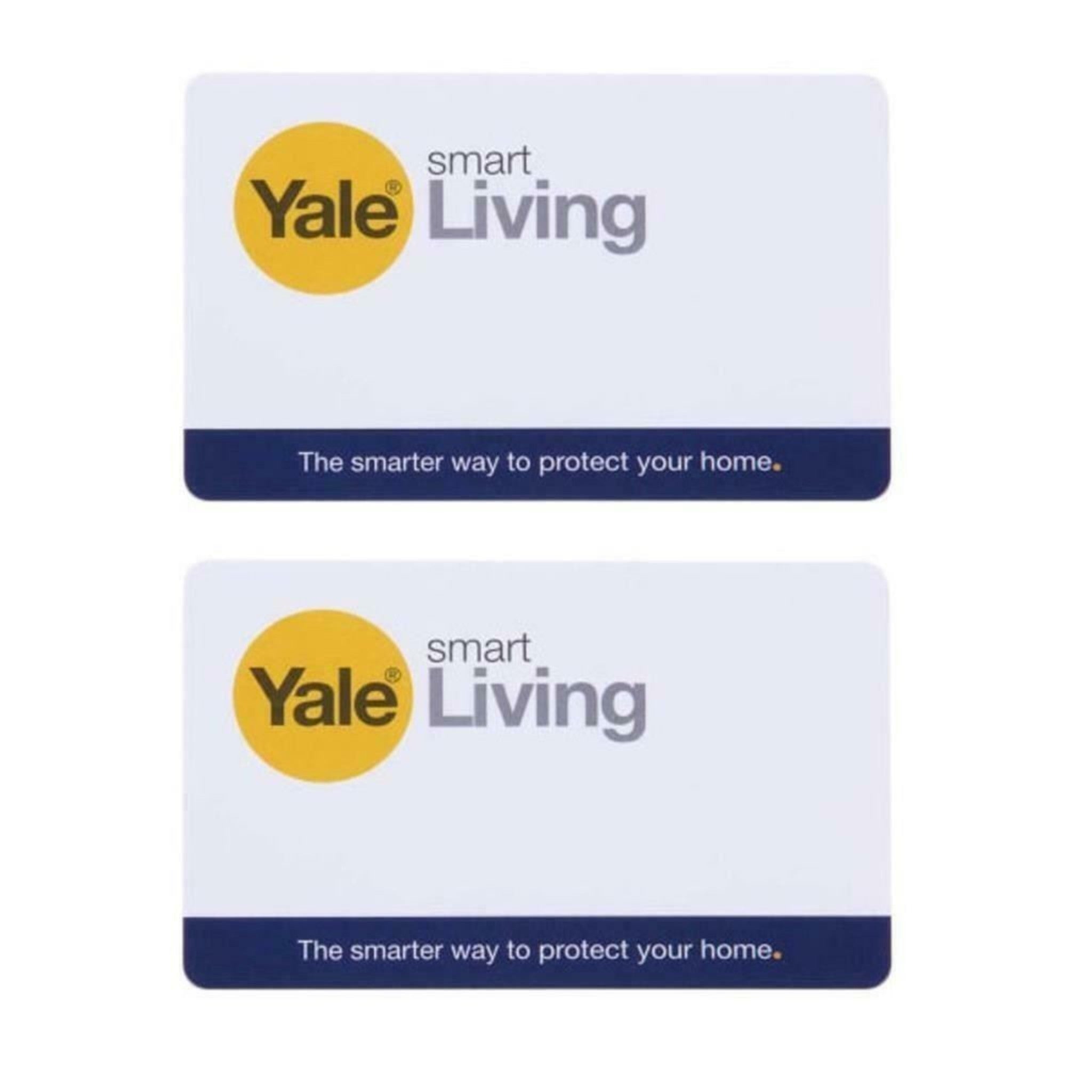 Yale Smart Door Lock Key Cards x2 Cards in Pack P-YD-01-CON-RFIDC ...
