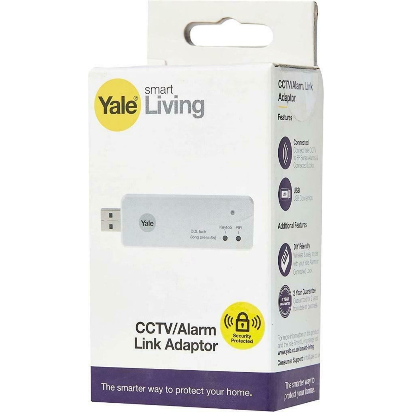 Yale Alarm CCTV USB Adaptor for CCTV & Alarm Link for SR & EF Alarms EF-USBDVR