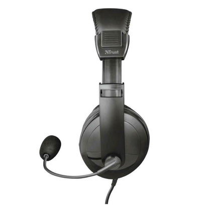 Trust Quasar PC Headset with Microphone and Stereo Sound for Computer and Laptop