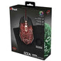 Trust Gaming GXT 783 Gaming Mouse illuminated 2400 dpi and Mouse Pad 245x210 mm