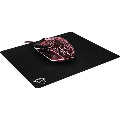 Trust Gaming GXT 783 Gaming Mouse illuminated 2400 dpi and Mouse Pad 245x210 mm