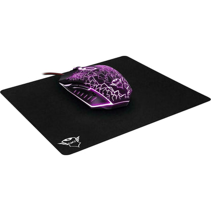Trust Gaming GXT 783 Gaming Mouse illuminated 2400 dpi and Mouse Pad 245x210 mm