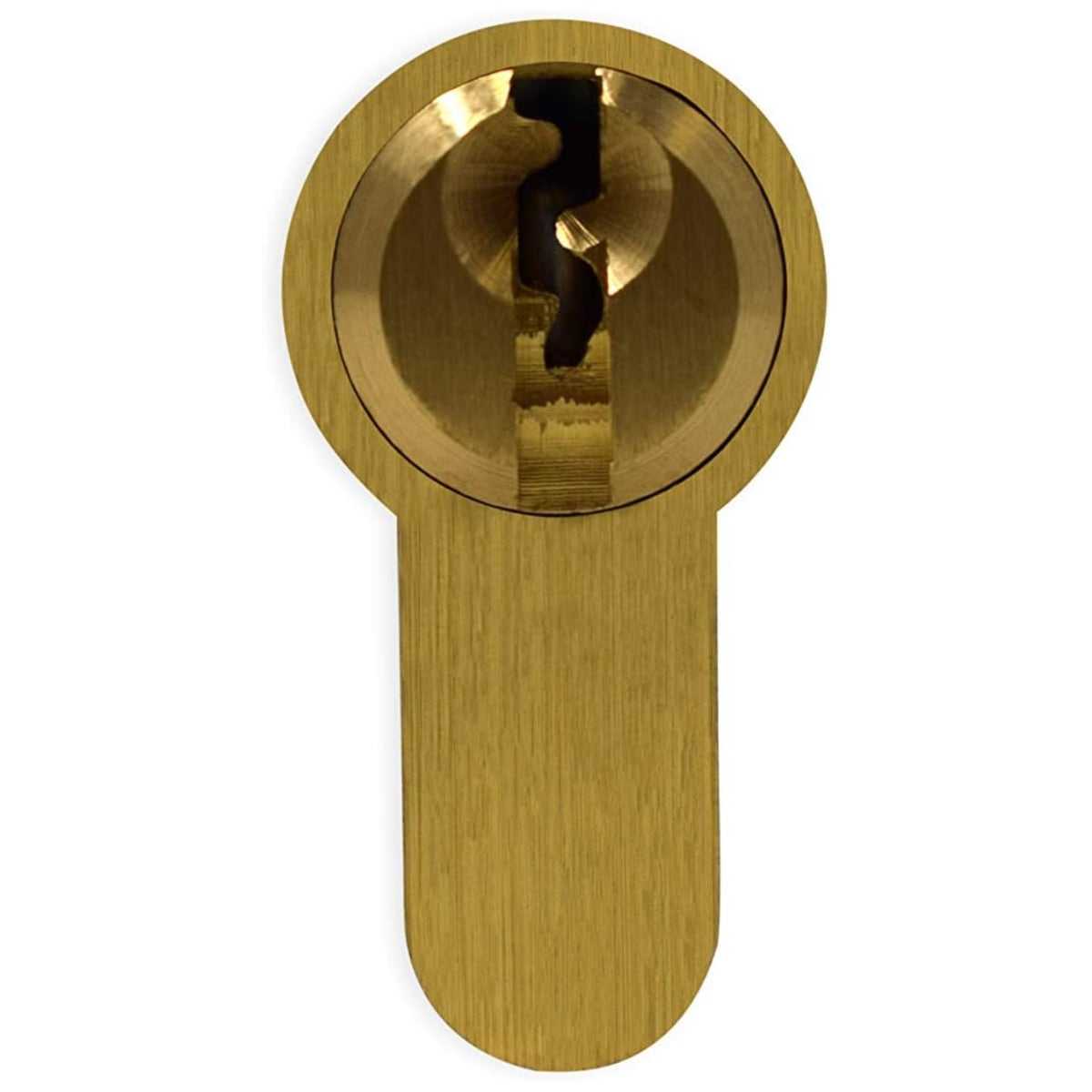 Yale Euro Double Cylinder Standard Security 40:45 85mm Brass YES-ED-4045PB