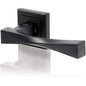 Yale Black Door Handle Bathroom Door Handles Lock/Unlock Thumbturn Metal Verona