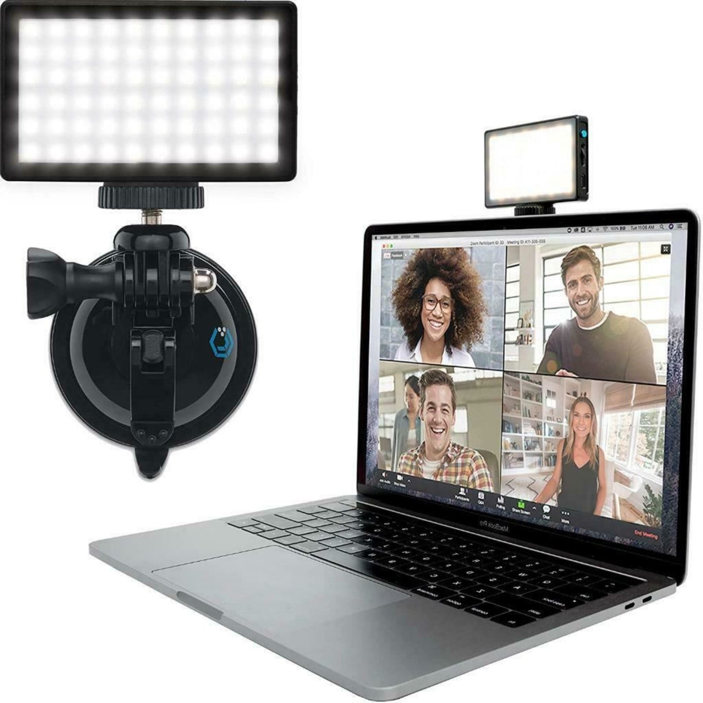Lume Cube Lighting Kit Portable Adjustable + diffuser & suction cup - LC-VC2