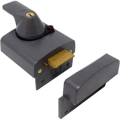 Yale BS1 Standard Nightlatch 60 mm Metallic Finish High Security P-BS1-DMG-PB-60