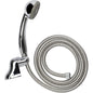 Croydex 1 Function Bath and Shower Set Handset with Wall Bracket and Hose