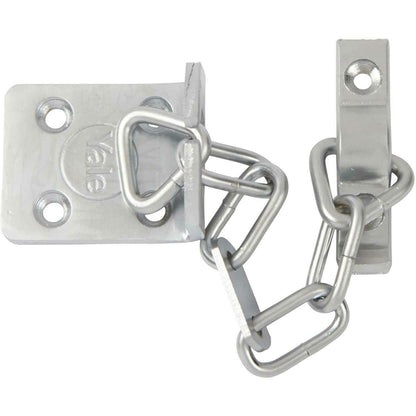 Yale V-WS6-SC TS003 Door Chain 13.5 cm 5.25" chain length Satin Chrome Finish