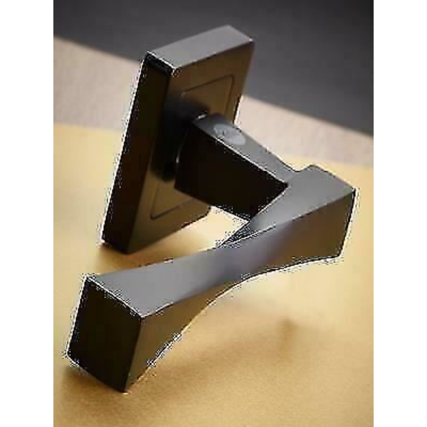 Yale Black Door Handle WC Bathroom Door Handles with Keyhole Covers Metal Verona