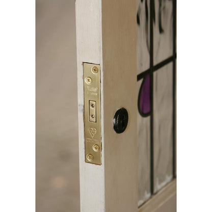 Yale 5 Lever Mortice Deadlock High Security Polished Brass 3 Inch 76 mm