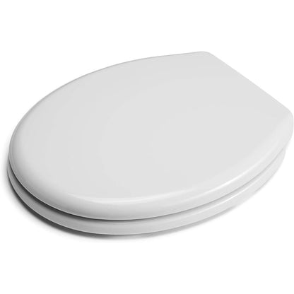Croydex SafeFlush Toilet Seat Anti-Bacterial Soft Close Hinges Quick Release