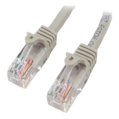 StarTech.com 5m CAT5e UTP RJ45 Ethernet Patch Cable Grey 45PAT5MGR