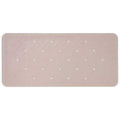 Croydex Pink Bath Mat Non Slip Natural Rubber Machine Wash Anti-Mould 34 x 74cm