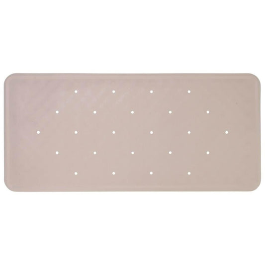 Croydex Pink Bath Mat Non Slip Natural Rubber Machine Wash Anti-Mould 34 x 74cm