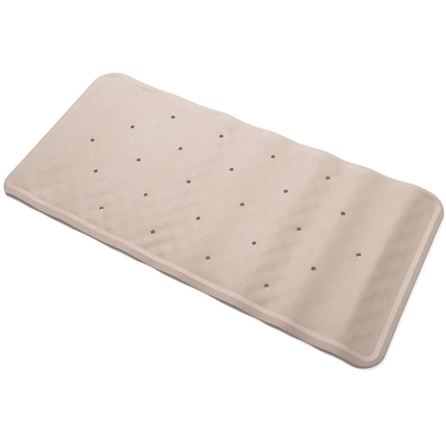 Croydex Pink Bath Mat Non Slip Natural Rubber Machine Wash Anti-Mould 34 x 74cm