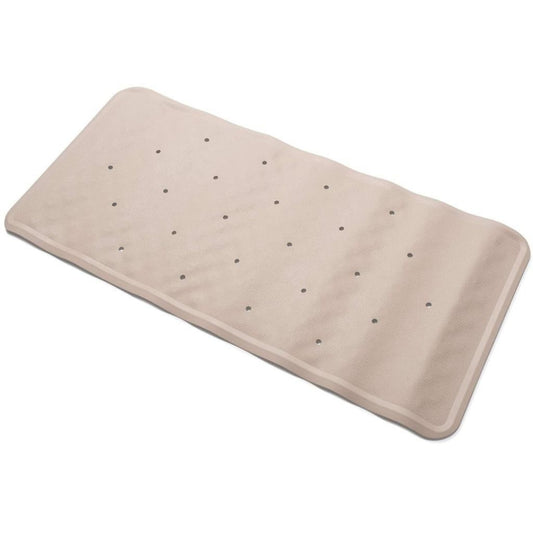 Croydex Pink Bath Mat Non Slip Natural Rubber Machine Wash Anti-Mould 34 x 74cm